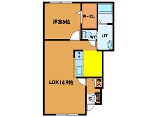 カレリアの物件間取画像